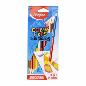 Lapices De Colores Peps Duo Bicolor MAPED X 12 Uds