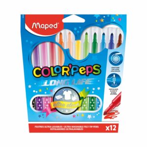 Marcadores Color Peps MAPED 12 Colores