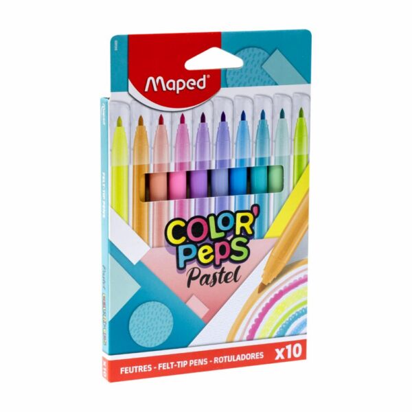 Marcadores Color Peps MAPED 10 Colores - Imagen 3