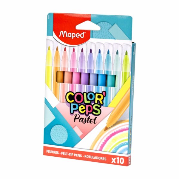 Marcadores Color Peps MAPED 10 Colores - Imagen 4