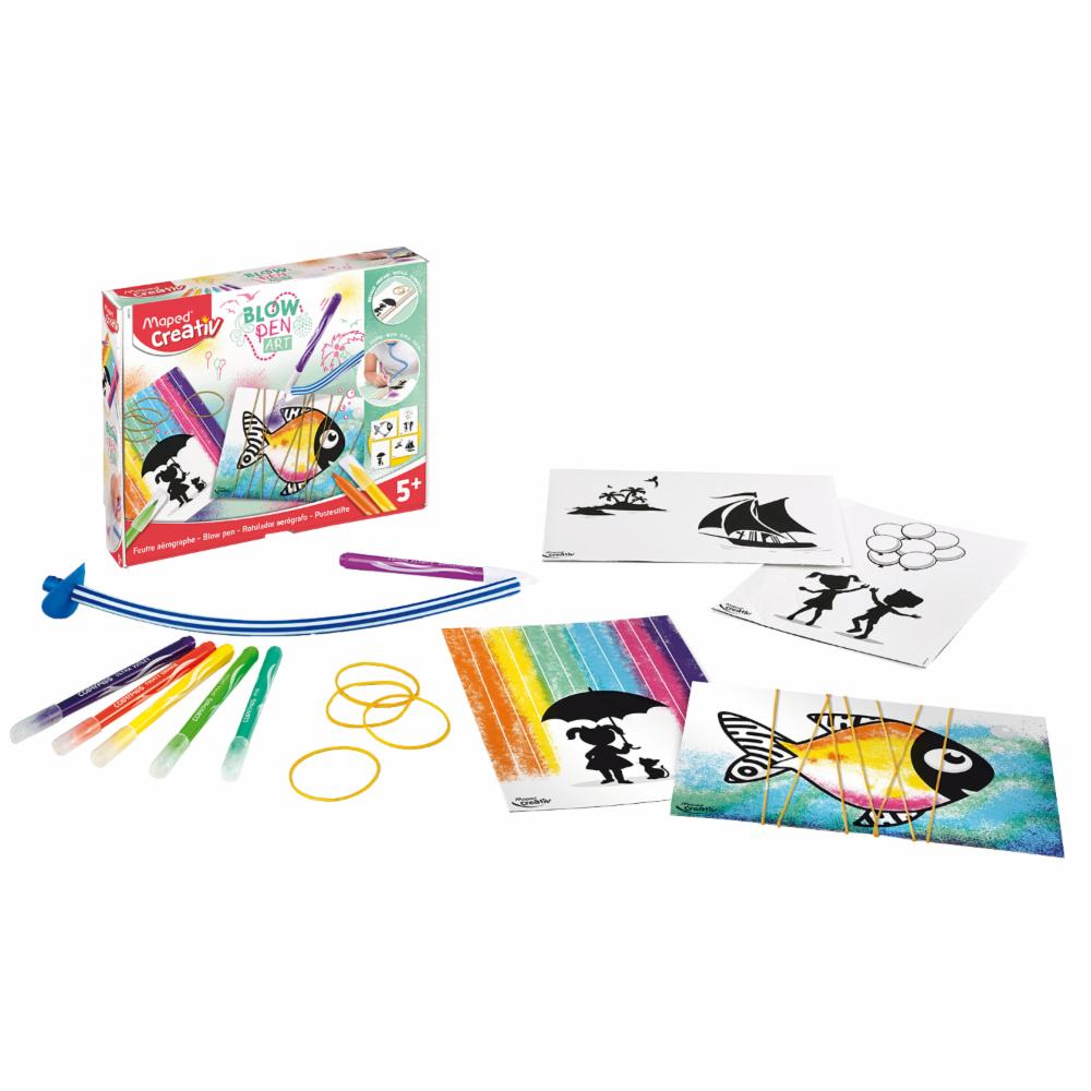 Set De Arte Esfero Soplador MAPED Incluye Accesorios - Imagen 2