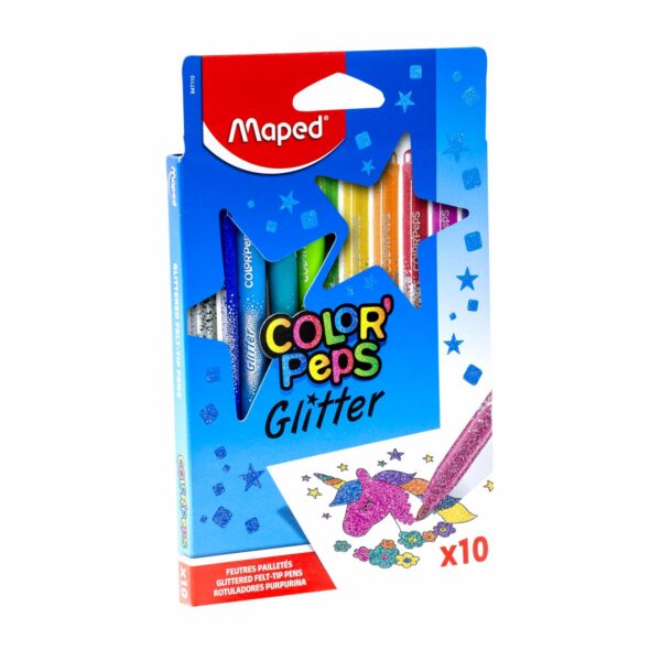 Marcadores Color Peps MAPED SAS Glitter - Imagen 3