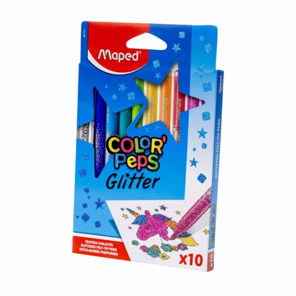 Marcadores Color Peps MAPED SAS Glitter - Imagen 4
