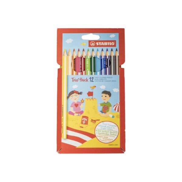 Lápiz De Color Trio STABILO X3 Uds