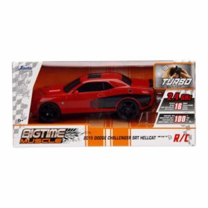 Vehículo R/C 1:24 Dodge Challenger Srt Hellcat JADA TOYS CO.LTD. Usa Pilas AA x 2 Y AAA x 3