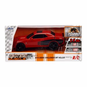Vehículo R/C 1:24 Dodge Challenger Srt Hellcat JADA Usa Pilas AA x 2 Y AAA x 3