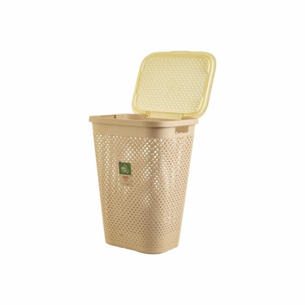 Cesta De Ropa Pure Rosa CURVER 55 Litros - Imagen 2