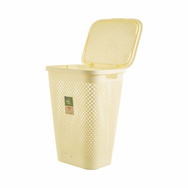 Cesta De Ropa Pure Blanco CURVER 55 Litros - Imagen 2