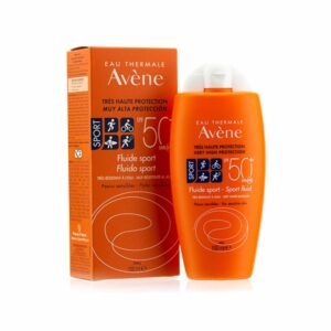 Acelerante Del Bronceado Solar Facial Fluido Sport Con Factor De Protección Solar 50+ AVENE 100 Ml
