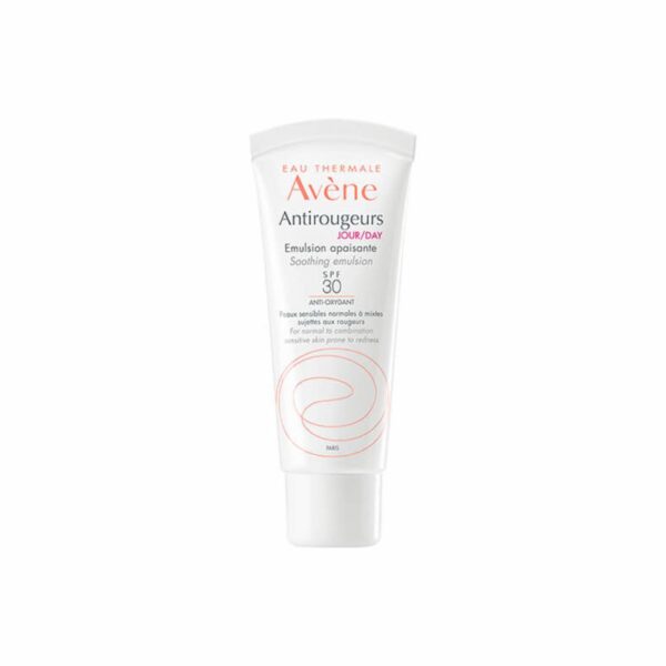 Crema Facial Antirojeces Emulsión Con Factor De Protección Solar 30 AVÈNE 40 Ml