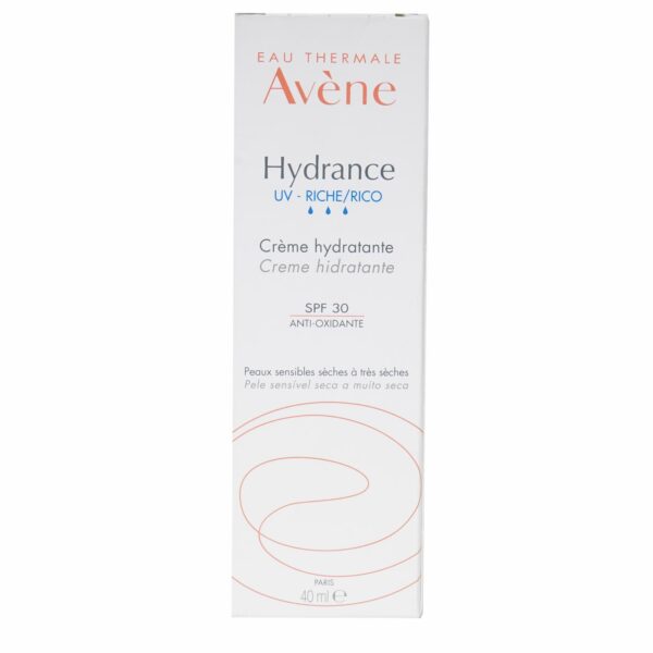 Bloqueador Riche Emulsión Hidratante Con Factor De Protección Solar 30 AVÈNE 40 Ml