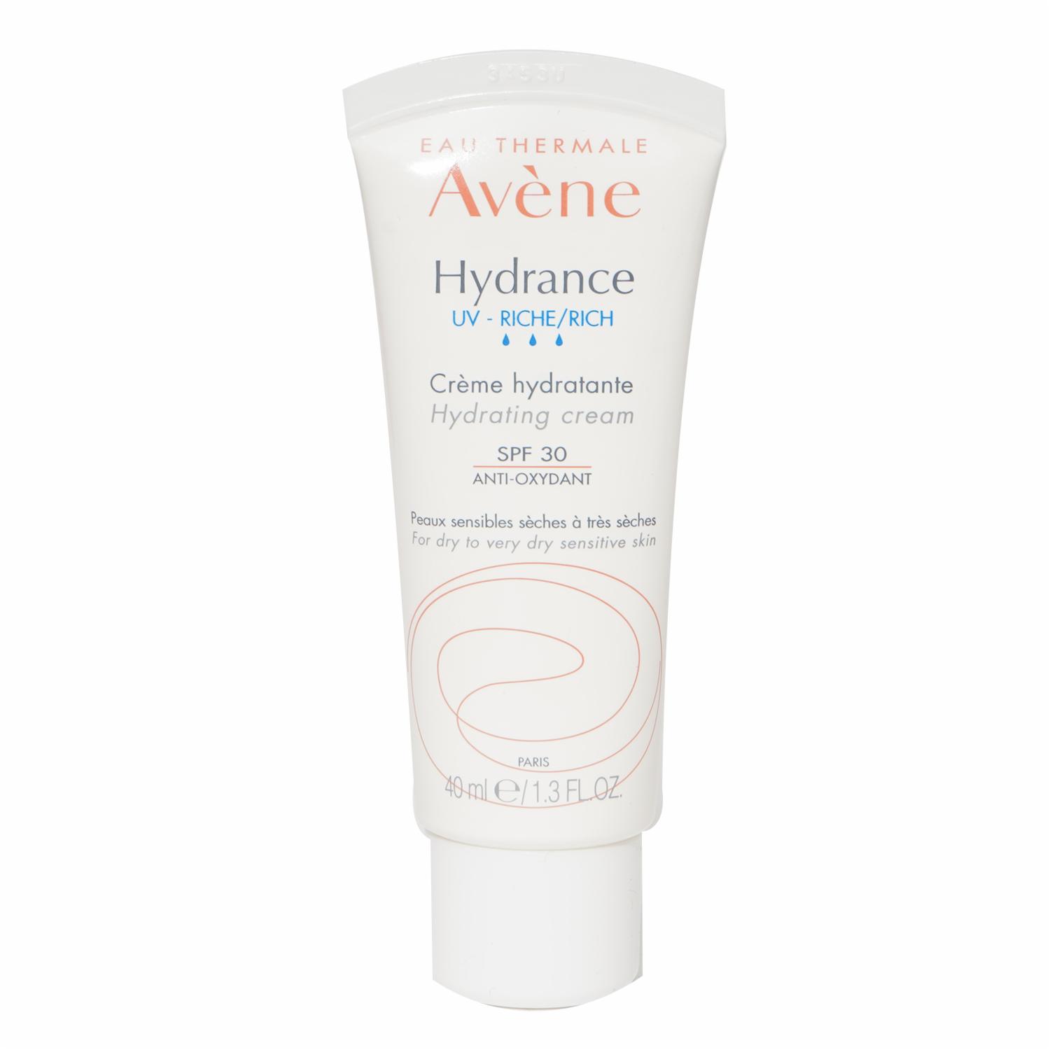 Bloqueador Riche Emulsión Hidratante Con Factor De Protección Solar 30 AVÈNE 40 Ml - Imagen 3