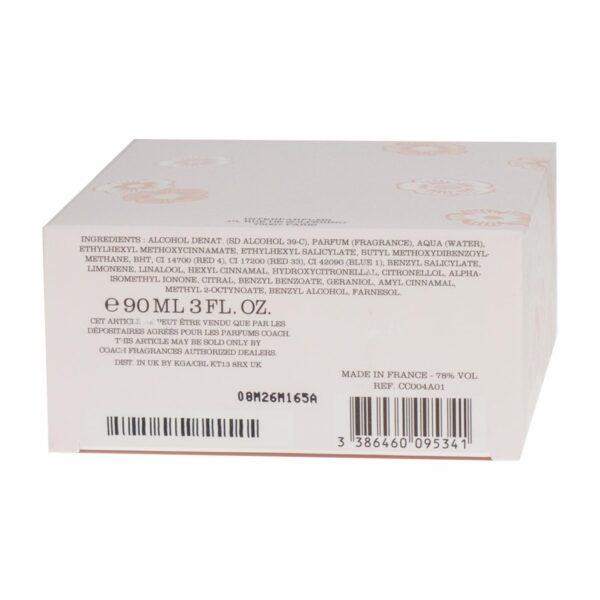 Fragancia Para Dama Damas Floral COACH EDP 90 Ml - Imagen 5