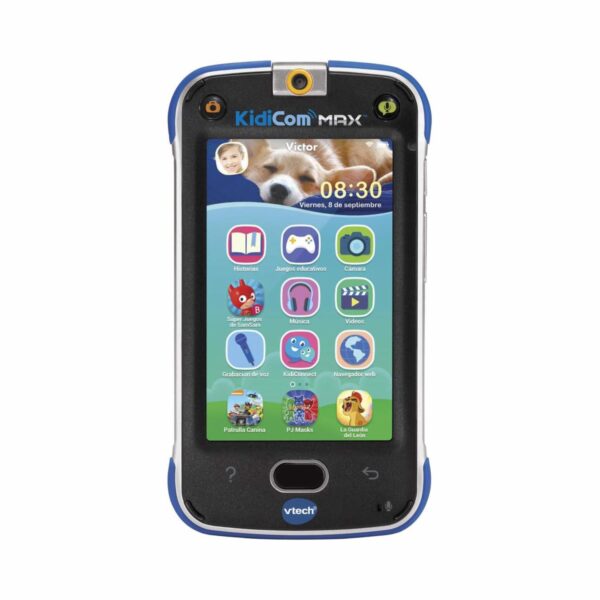 Teléfono Interactivo Negro Kidicom Max VTECH Para Niños - Imagen 2