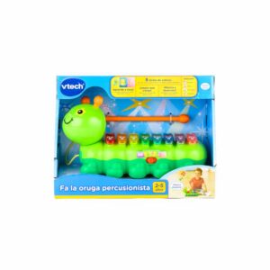 Xilófono Musical Fa La Oruga Percusionista VTECH Con Luz Y Sonido