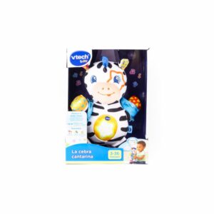 Peluche La Cebra Cantarina VTECH Posee +45 Sonidos