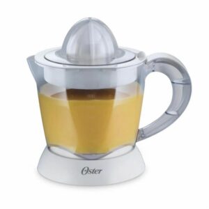 Exprimidor De Cítricos Rotación Bidireccional FPSTJU407W Blanco OSTER 25 Watts