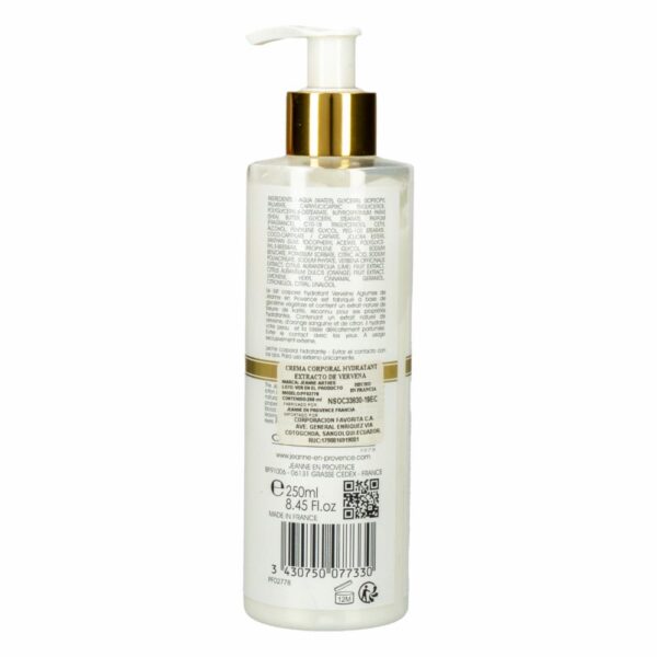 Loción En Provence Ver Veine Agrumes Corporal JEANNE EN PROVENCE 250 Ml - Imagen 2