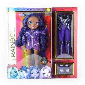 Rainbow High Fashion Doll- Indigo MGA ENTERTAINMENT (HK) LIMITED Incluye Accesorios