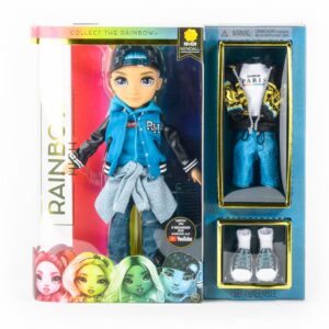Muñeco River Kendall RAINBOW HIGH Incluye Accesorios
