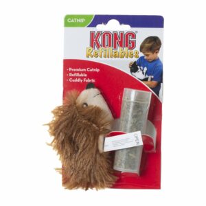 Erizo Rellenable Para Gato KONG 220 Ml