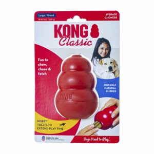 Juguete Para Perro Clásico Rojo KONG Grande