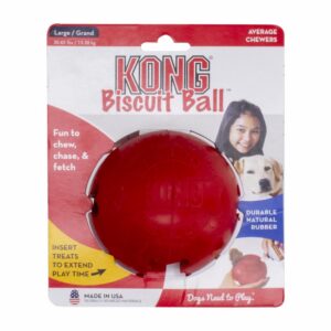 Pelota Para Mascota De Caucho Porta Snack MASTER KONG Unidad
