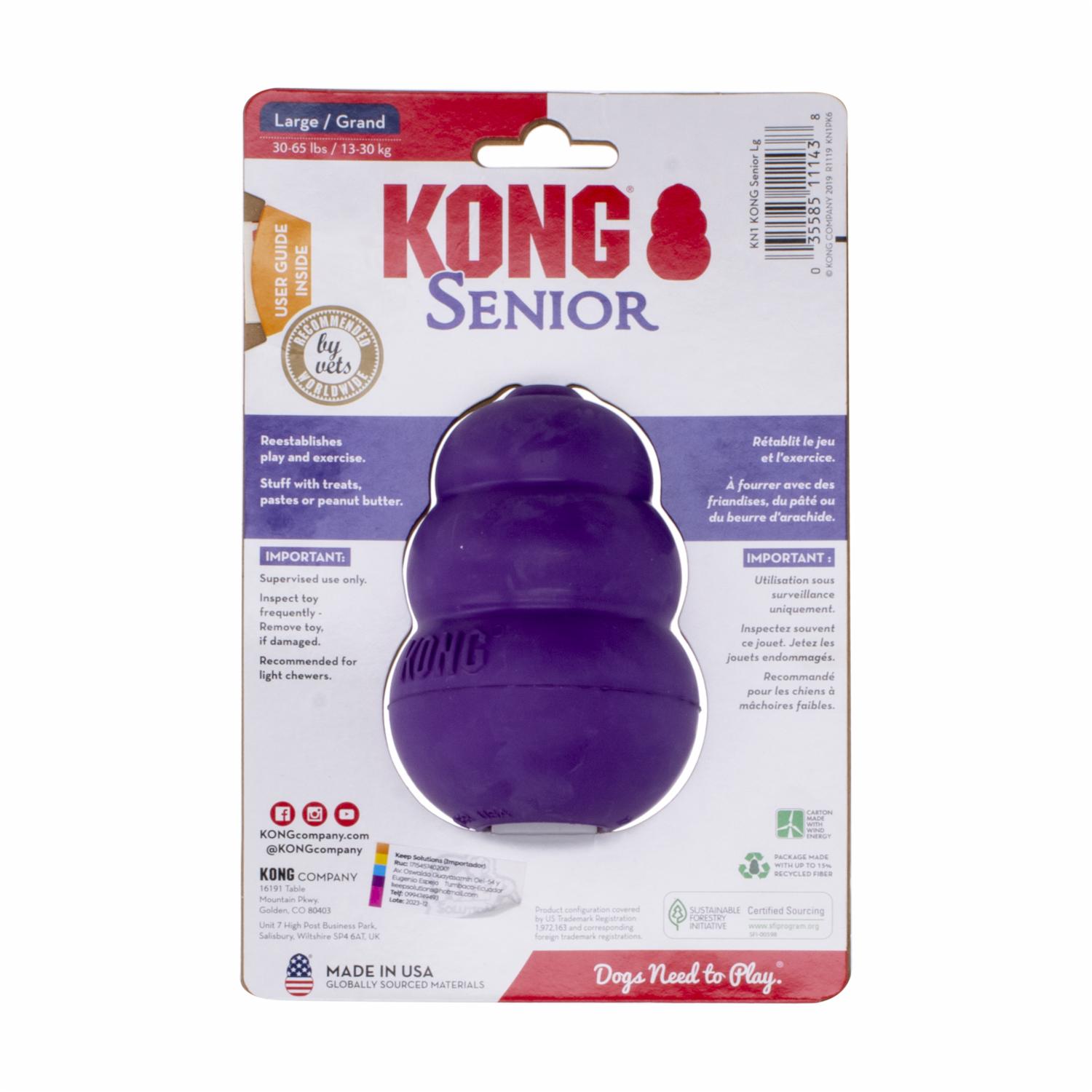 Juguete Para Perro Diseño Caracol KONG Grande - Imagen 2