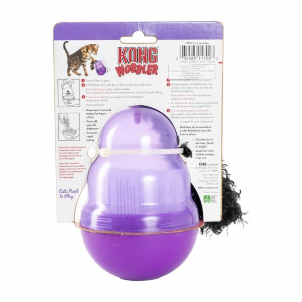 Dispensador De Alimentos Seco Para Gato KONG Mediano - Imagen 2