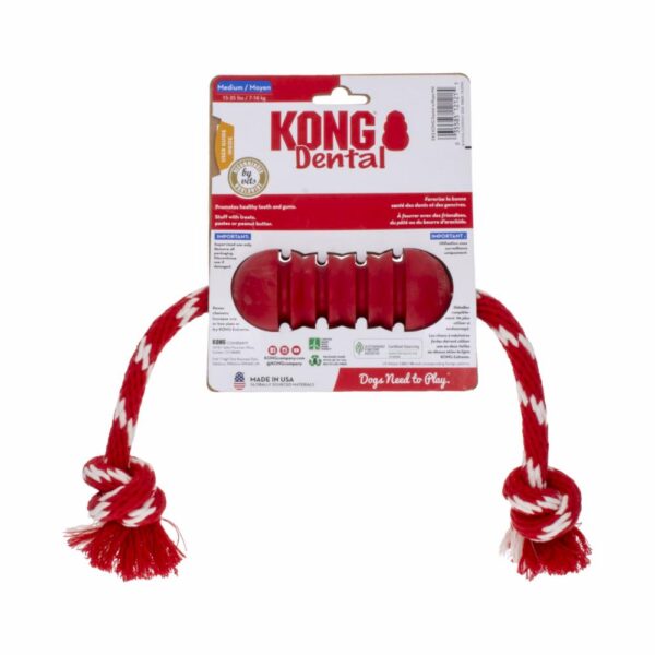 Juguete Para Perro Con Soga MASTER KONG Mediano - Imagen 2