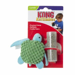 Tortuga Rellenable Para Gato KONG Mediana