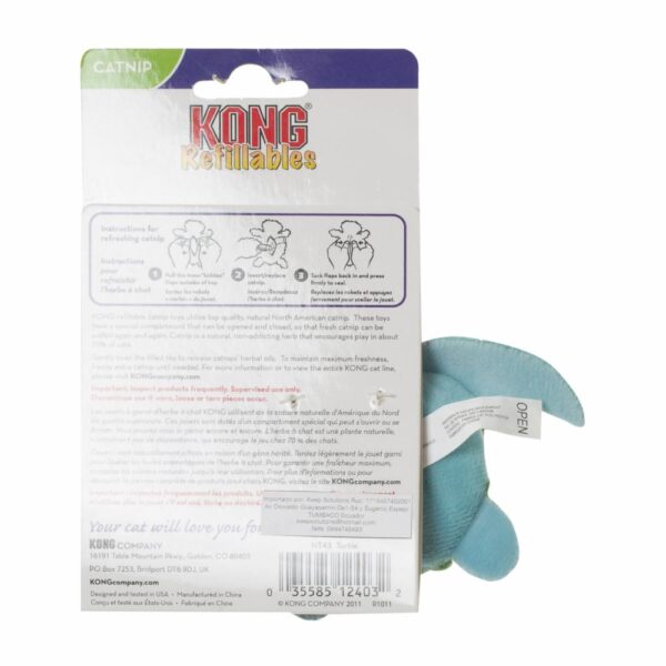Tortuga Rellenable Para Gato MASTER KONG Mediana - Imagen 2