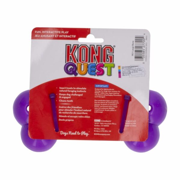 Juguete Para Perro Diseño Hueso MASTER KONG Mediano - Imagen 2