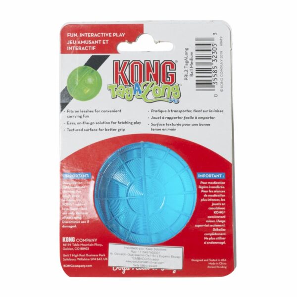 Pelota De Goma Para Correr MASTER KONG Pequeño - Imagen 2