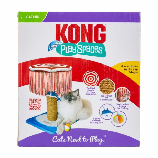 Rascador Para Gato Gato De Torre Playa MASTER KONG Mediano/Grande - Imagen 4