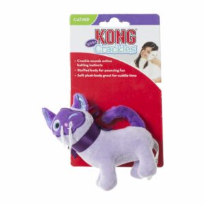Juguete Para Gatos Morado MASTER KONG Mediano