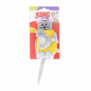 Juguete Para Gato Diseño Ratón Con Queso MASTER KONG Pequeño