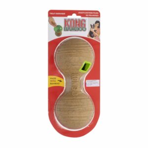 Dispensador De Alimento Elaborado De Bamboo MASTER KONG Mediano