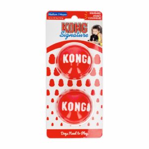 Pelota Para Mascota De Goma Semi Dura KONG Mediano