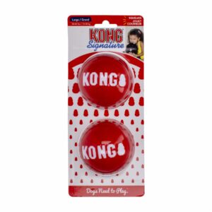 Juguete Para Perro Pelota De Goma Semidura KONG Grande