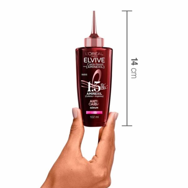 Sérum Capilar Anti Caída 1,5% Aminexil ELVIVE L´ORÉAL 102 Ml - Imagen 4