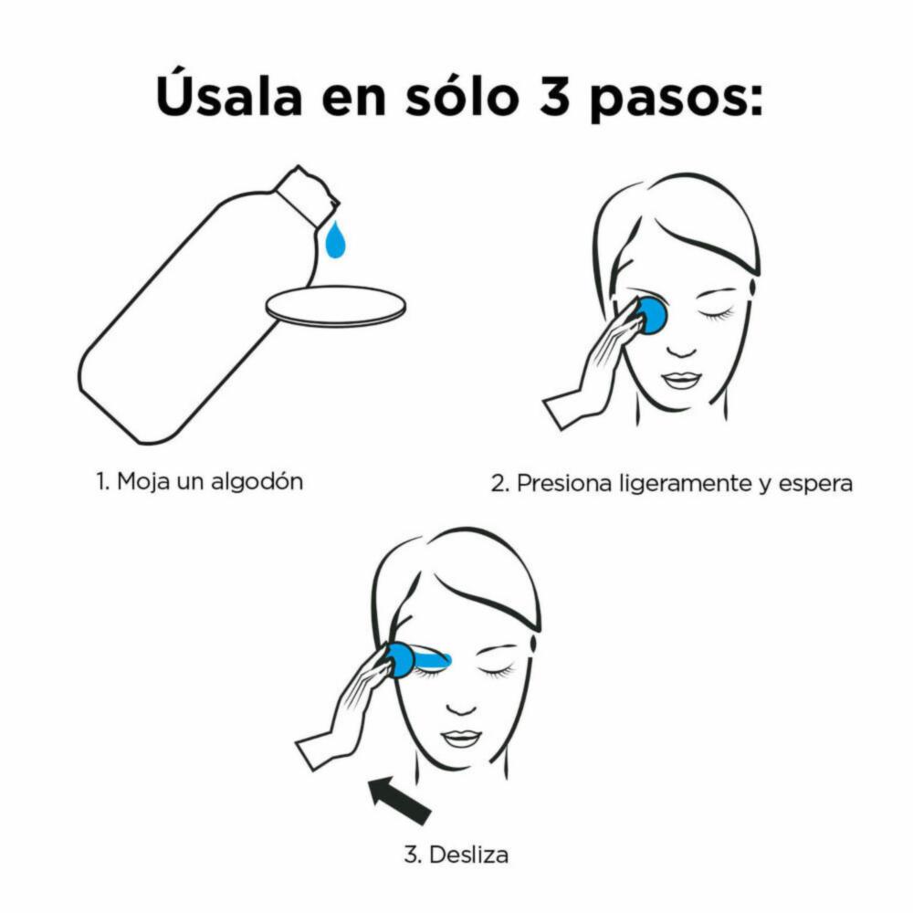 Agua Micelar Pure Active Piel Mixta A Grasa GARNIER SKIN ACTIVE 400 Ml - Imagen 8