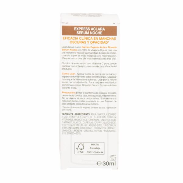 Serum Facial Skin Active Express GARNIER 30 Ml - Imagen 2