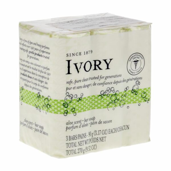 Jabón Pure Clean Aloe IVORY 270 G - Imagen 2