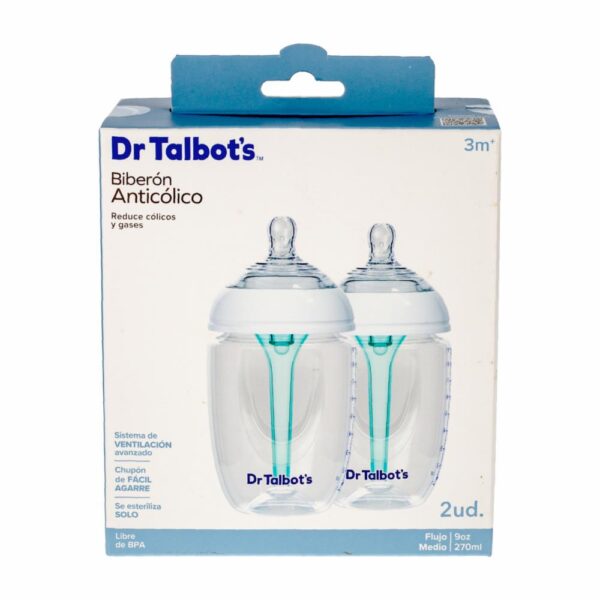 Biberón De Cuello Ancho DR.TALBOTS Unidad - Imagen 3
