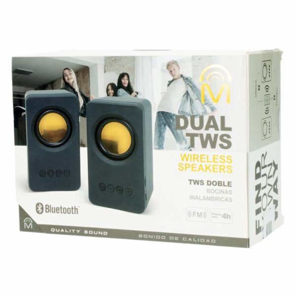 Parlante TWS 24268 MENTAL BEATS Negro