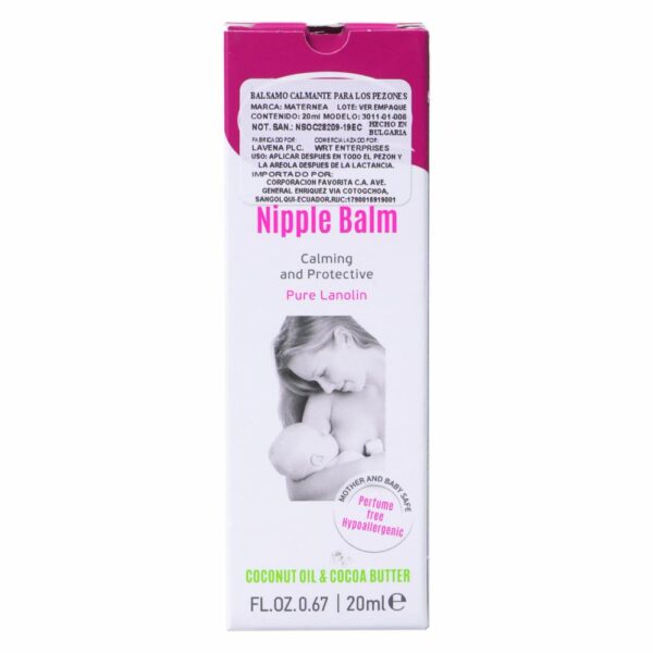 Bálsamo Calmante Para Pezones MATERNEA 20 Ml - Imagen 3