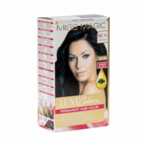 Tinte De Cabello MISS MAGIC LUXE COLORS Color Negro Azulado 1.1
