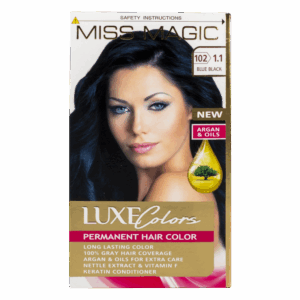 Tinte De Cabello MISS MAGIC Color Negro Azulado 1.1