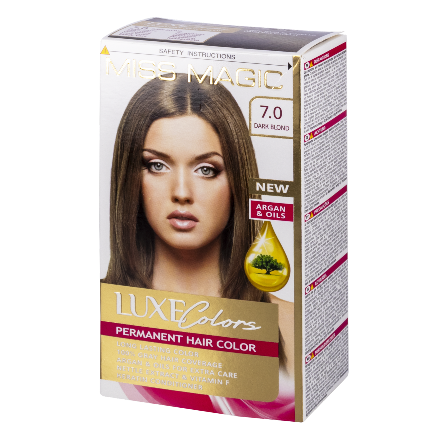 Tinte De Cabello MISS MAGIC Colors Rubio Oscuro 7.0 - Imagen 2